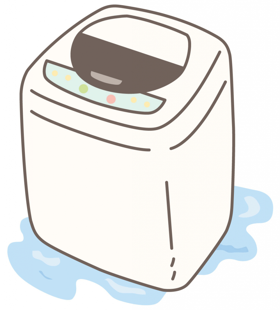 洗濯機からの水漏れ